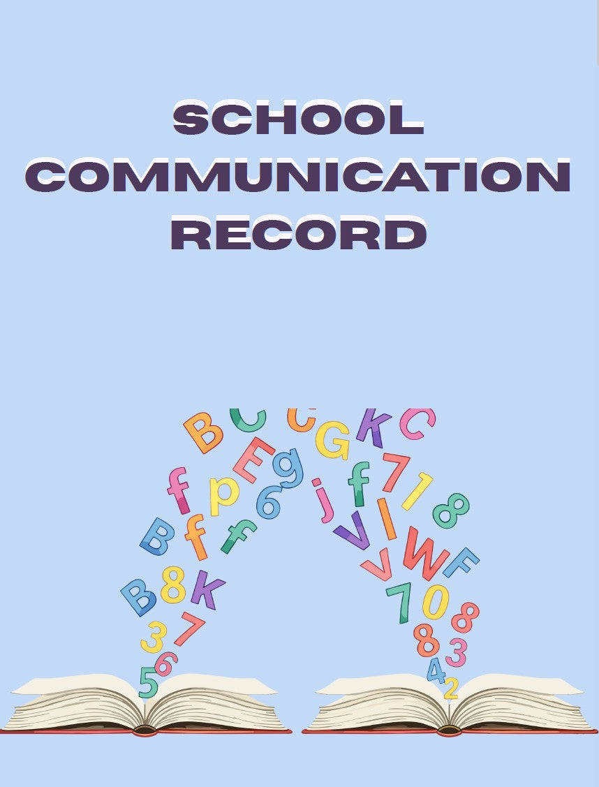 School Communication Record Booklet - One Child