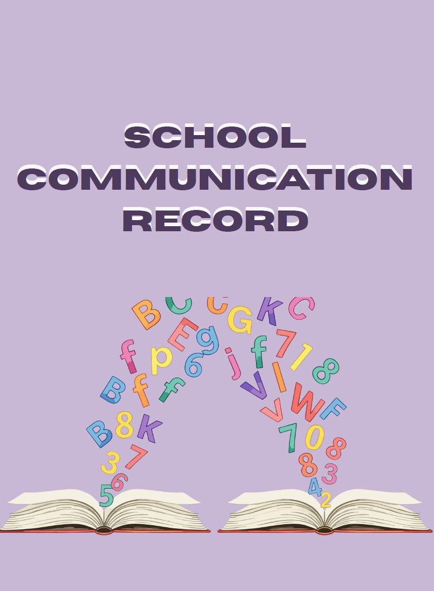 School Communication Record Booklet - Multiple Children